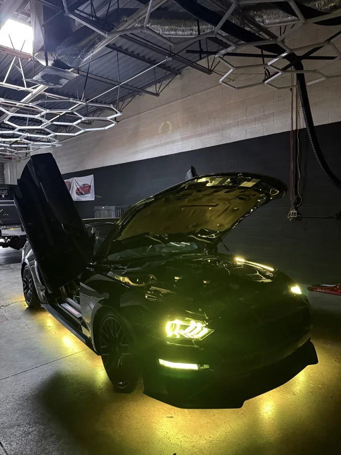 Yellow underglow by ShadeFX Customs