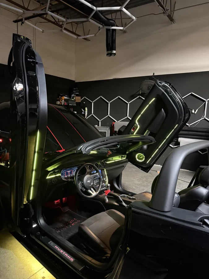 Green ambient lighting by ShadeFX Customs