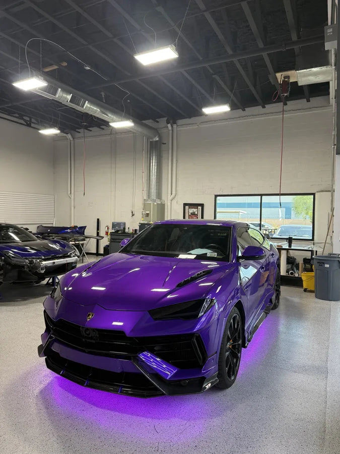 Purple underglow by ShadeFX Customs