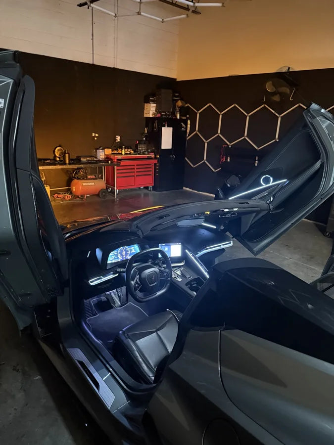 White ambient lighting by ShadeFX Customs